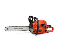 Tronçonneuse à essence 52 cc Ligne HD avec lame de 50 cm - Puissance de 2,7 CV, kit complet inclus, idéal pour abattre, élagage et bois de chauffage | Qualité professionnelle avec garantie et pièces
