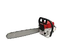Tronçonneuse à essence 52 cm³, 50 cm, vitesse de rotation : 7500 tr/min, coupe-bordure à essence, poignée ergonomique avec sac à outils, excellent outil d'extérieur pour la récolte des forêts