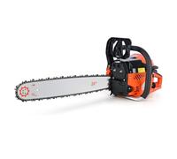 Tronçonneuse à Essence 5800W, Guide-Chaîne de 50 cm | avec Moteur à essence 2 temps de 62 cm³, 7500 tr/min, pour scier le bois dans la forêt et le jardin