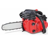 Tronçonneuse à essence de 25,4 cm³ avec une lame de 25 cm et un réservoir de carburant d'une capacité de 230 ml, destinée à l'élagage