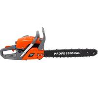 Tronçonneuse à essence - Modèle 5800 - 58 cm³ - Guide-chaîne de 50 cm - Moteur monocylindre 2 temps - 10 000 tr/min - Démarrage par cordon - Orange