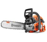 Tronçonneuse à essence professionnelle Husqvarna 560 XP® G Mark II, poignées et carburateur chauffés