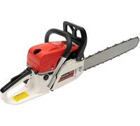Tronçonneuse à essence - Tronçonneuse 52 cm³ - Puissance de 2 kW - Moteur 2 temps - Pour les travaux forestiers et la coupe de bois de chauffage