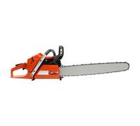 Tronçonneuse à gaz de 61 cm, 65 CC à 2 temps, à essence, monocylindre, refroidie à l'air, tronçonneuse à traction manuelle pour bois forestier, jardin et ferme
