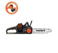 Tronçonneuse batterie sans fil 2x20V - FUXTEC FX-E2KSSET - longueur de coupe 35cm sans batterie ni chargeur