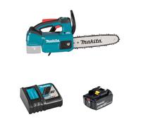 Tronçonneuse d'élagage 18V 25cm DUC254Z001 + 1 batterie BL1850B 18V 6 Ah + chargeur rapide DC18RC MAKITA