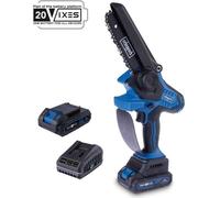 Tronçonneuse Élagueuse sans fil SCHEPPACH BC-PS150-X, Batterie 2Ah, Chargeur Inclus