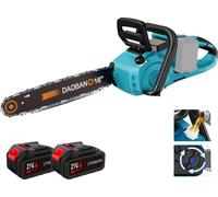 Tronçonneuse électrique, 16 pouces, alimentée par batterie, 2 batteries Set