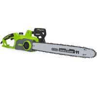 Tronçonneuse électrique 1800W avec Guide oregon 40CM Frein automatique VITO