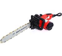Tronçonneuse électrique - 2000 W - guide de 40 cm - 220 V - prise EU - moteur en cuivre - engrenage métallique - rouge