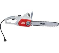 Tronçonneuse Electrique 2200W Guide 40 cm Poignée 2 mains Anti-vibration Tendeur de chaine sans outil IKRA