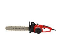 Tronçonneuse électrique GH-EC 1835, tronçonneuse électrique filaire de 1800W, longueur de coupe de 40 cm, vitesse de rotation de 800 tr/min, lubrification automatique de la chaîne, tension de chaîne