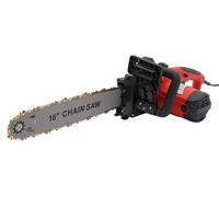 Tronçonneuse électrique - Lame de 40 cm - 2000 W - Moteur en cuivre - Pour le bois de chauffage et l'élagage - Rouge