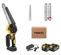 Tronçonneuse électrique, moteur sans balais, écran numérique, kit 2 batteries A