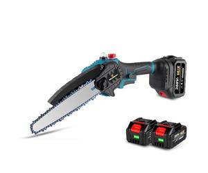 Tronçonneuse électrique sans fil - NEWBENY - NewBeny - 8 pouces - 2x batteries - Moteur sans balais