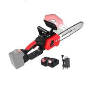 Tronçonneuse électrique, sortie de puissance, moteur sans balais, 2 batteries
