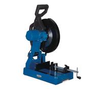 Tronçonneuse métal acier inox et aluminium à sec 4 vitesses 3,5 kW 230 V lame circulaire ø355 mm 700/1300 tr/min Metallkraft MTS356-4B
