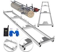 Tronçonneuse Moulin Parement Scierie Tronçonneuse Moulin Fraise Guide Moulin Kit professionnel Tronçonneuse Accessoires pour constructeurs et bûcherons