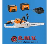 Tronçonneuse à batterie STIHL MSA 60 - AK-System mix 2x batterie AK20 et chargeur AL 101