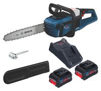 Tronçonneuse sans fil Bosch GKE 18V-40 Professional 18 V 40 cm sans balais + 2 batteries ProCORE 8,0 Ah + chargeur