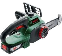 Tronçonneuse sans fil BOSCH UniversalChain 18, Batterie 18V 2.5Ah, Vitesse de coupe 4.8 m/s, Chaîne Oregon