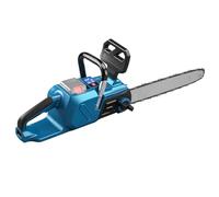 Tronçonneuse sans fil de 45,7 cm pour batterie Makita 40 V (sans batterie), tronçonneuse sans balais 1600 W avec lubrification automatique de la chaîne et affichage LCD, pour bois, sécateur d'élagage