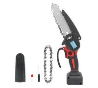 Tronçonneuse sans fil pour Einhell Batterie 18 V, 550 W, petite tronçonneuse à main avec 2 chaînes, tronçonneuse à branches, mini tronçonneuse à piles de 15,2 cm pour couper le bois et l'élagage des