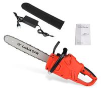 Tronçonneuse sans fil - Tronçonneuse électrique - Moteur sans balais 42 V - Guide-chaîne de 40 cm - Entretien des arbres et bois de chauffage - Sans batterie