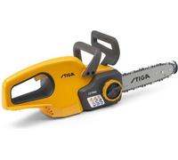 Tronçonneuse STIGA CS 100e Kit, Batterie 20V 4Ah, Largeur de coupe 160mm, Vitesse de chaîne 14.5 m/s, Légère 3.7kg