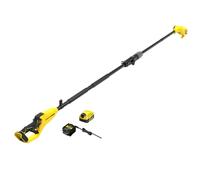 Tronçonneuse sur perche sans balais 18V STANLEY FAT MAX V20 20cm avec batterie 4Ah et chargeur, SFMCPS720M1-QW