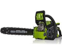 Tronçonneuse thermique 37cm3 Lame 40 cm Guide OREGON Moteur 2T Carburateur Walbro VITO