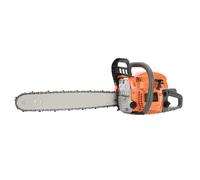 Tronçonneuse thermique 58 CC - BIPLUT - Grande puissance - alimentation au gaz - grande efficacité de travail - orange