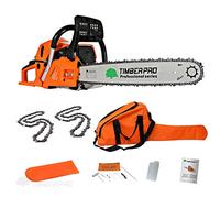 TRONÇONNEUSE THERMIQUE 61,5 CM³, PUISSANCE 3,6 CV, GUIDE 50 CM + 2 CHAINES
