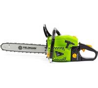 Tronçonneuse Thermique FIELDMANN, 56.5cc, Guide 40 cm, Maintenance Facile