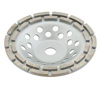 TRONGAARD Disque abrasif diamant - 180 mm / 22,23 mm / 30 mm - Double rangée