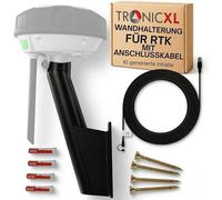 TRONICXL Support mural pour Mammotion + câble de 10 m pour antenne RTK Luba | Luba 2 | Yuka I AWD tondeuse à gazon, accessoire mural, rallonge