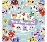 Trop mignons ! 250 autocollants Pochette autocollants d'animaux et de motifs À partir de 3 ans