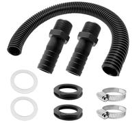 Trop-plein cuve 1000L - Kit jumelage eau pluie avec tuyau, raccords et joints