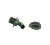 Trop-plein cuve eau 1000L - Embout coudé Diamètre 15 mm