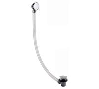 Trop-plein et siphon, 1,5 pouce, chrome, système pop-up, ABS