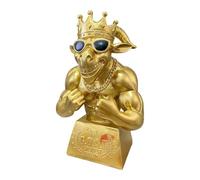 Trophée De Chèvre Musculaire - Mini Statue De Récompense De Bureau, Figurine Humoristique De Football Américain, Décoration | Spirit League Cadeau Gagnant Pour Les Athlètes Capitaines Home Of