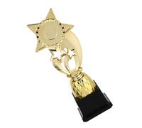 Trophée Étoile de Compétition en Plastique Or pour Garçon et Filles 1 Pièce