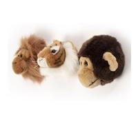 Trophée peluches coffret jungle Multicolors