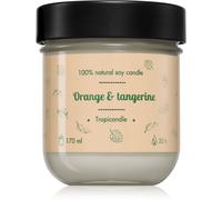 Tropicandle Orange & Tangerine bougie parfumée 170 ml