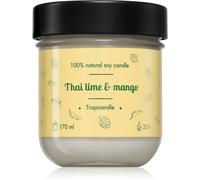 Tropicandle Thai Lime & Mango bougie parfumée 170 ml