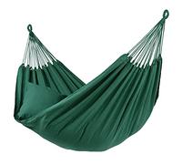 Tropilex Hamac de Jardin Exterieur 2 Places | Hamac Double Classique 180 kg Colombien | Randonnée | Fabriqué à la Main | Style Organic Vert 350 cm