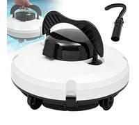 Troqullium Robot de Nettoyage de Piscine, Durée de Vie 120min, Précision du Filtre 180μm, Largeur de l'orifice d'aspiration, for piscines de différentes Formes