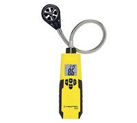 TROTEC Anémomètre à hélice BA16 numérique avec sonde flexible 40 cm | Mesure vitesse du vent, débit d’air, température & volume, écran rétroéclairé, usage pro & loisirs