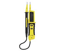 TROTEC BE20 Testeur de tension - Testeur de tension bipolaire | Testeur de continuité acoustique - Plage de mesure 12-600 V (AC/DC), IP64, LED