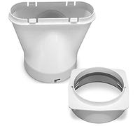 TROTEC Buse-Adaptateur de fenêtre pour Gaine d'évacuation des climatiseurs Mobiles